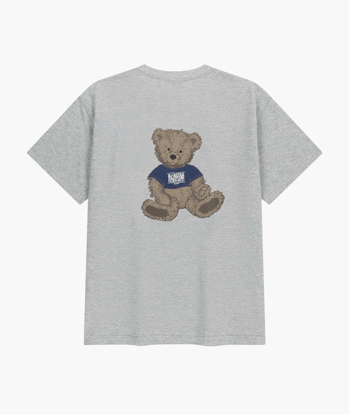 Marithe DOODLE BEAR TEE heather grey (Instock)