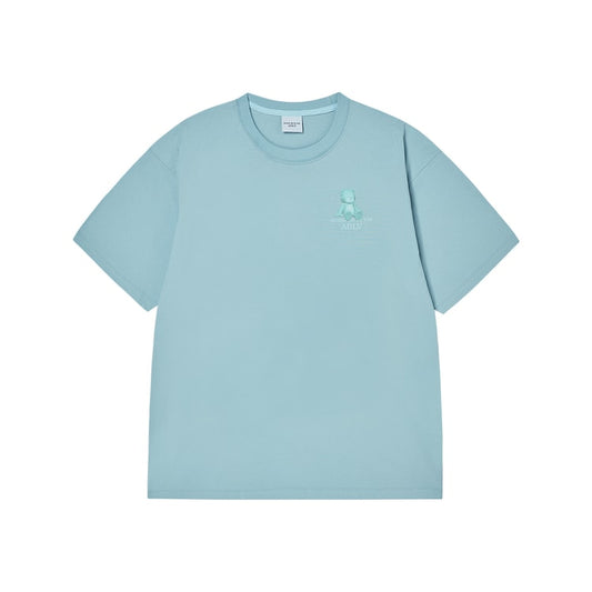 ADLV MINT BEAR SHORT SLEEVE CREAM T-SHIRT (Instock)
