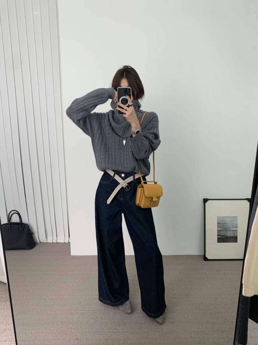 Kelly Designs Scarf&Sweatshirt Wool Set (Instock)