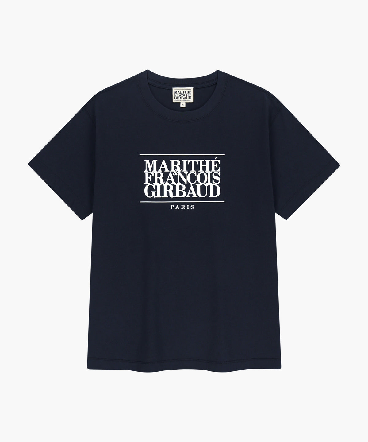 Marithe CLASSIC LOGO TEE navy (Instock)
