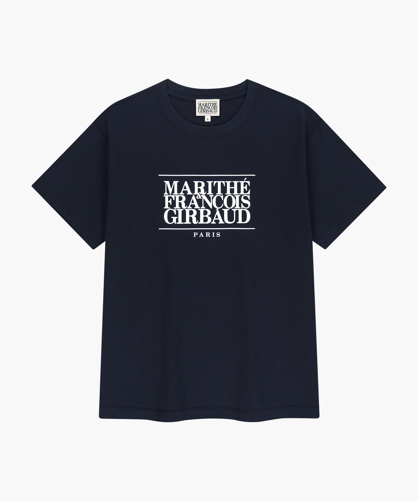 Marithe CLASSIC LOGO TEE navy (Instock)