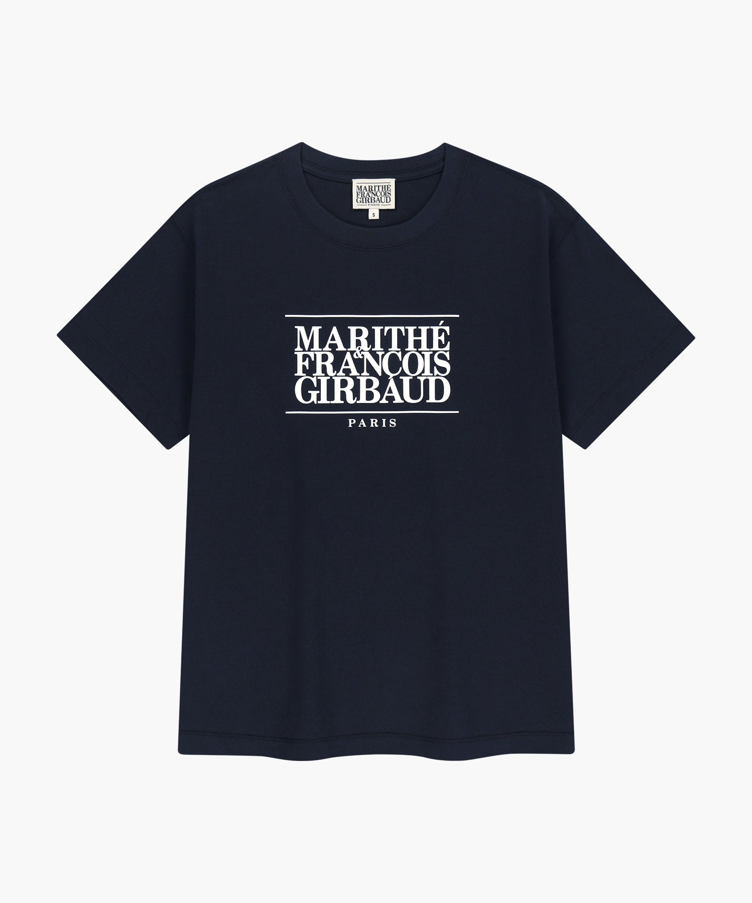 Marithe CLASSIC LOGO TEE navy (Instock)