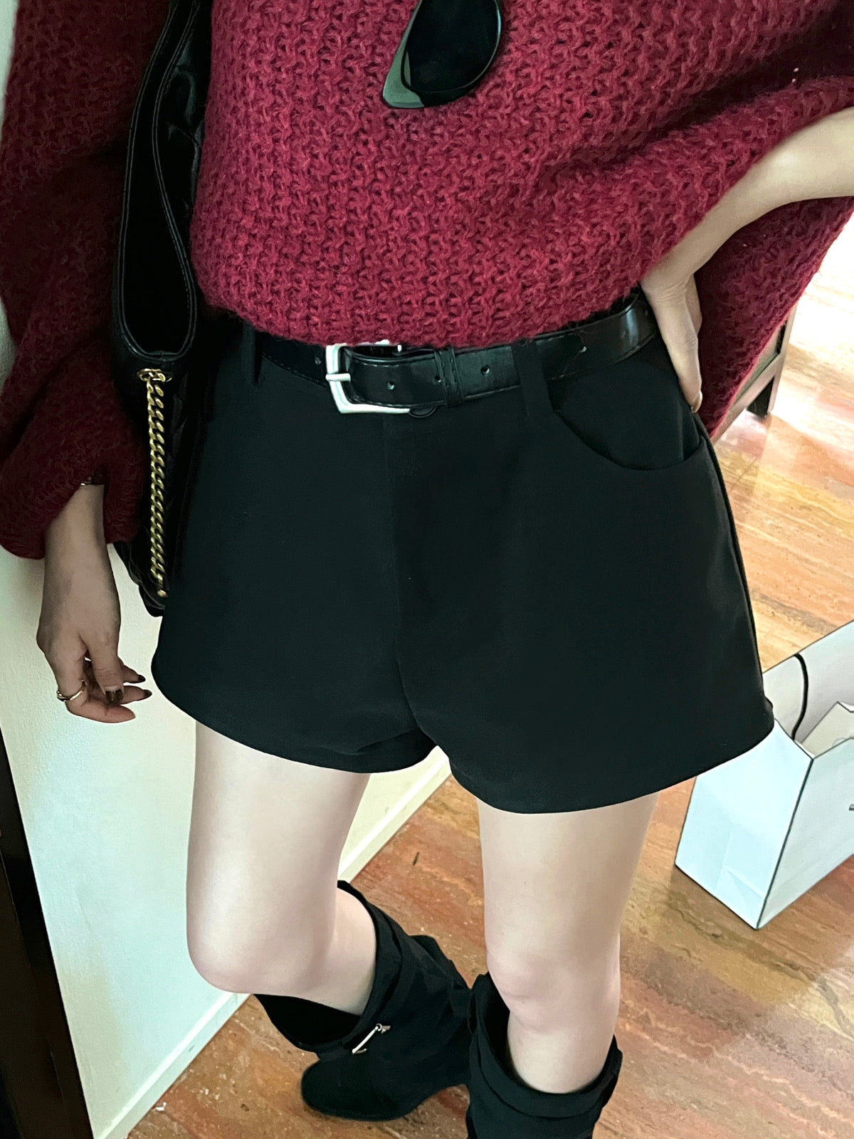 Kelly Designs Winter Black Shorts (Instock)