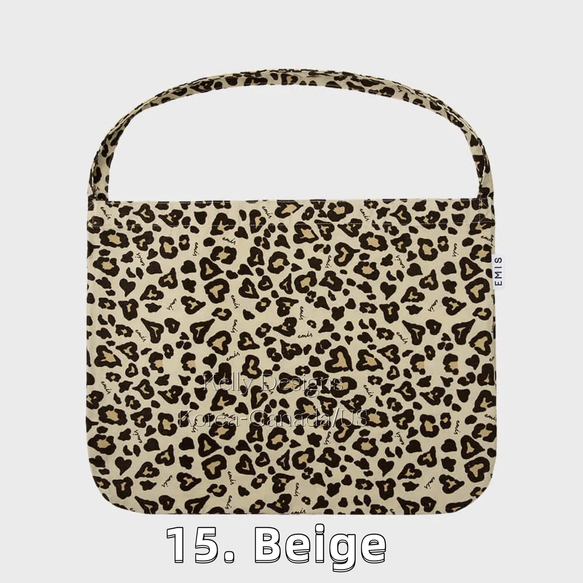 EMIS Eco Bag Collection – Leopard & Paisley (Preorder)