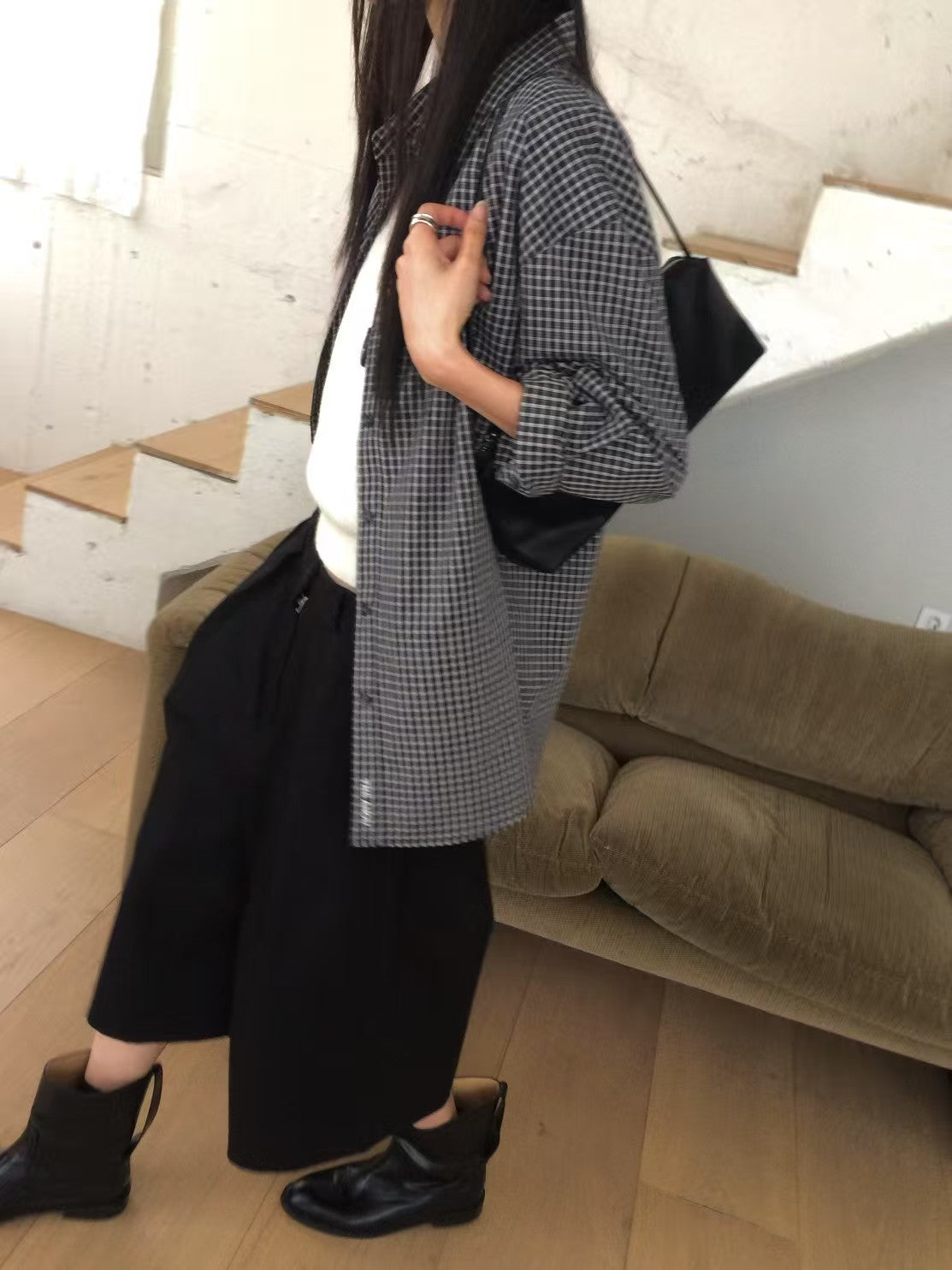 Korean APM Collection Classic Black Suit (Instock)