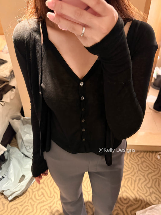 Korean APM Collection Fake 2Pcs Top-2 Colors (Instock)