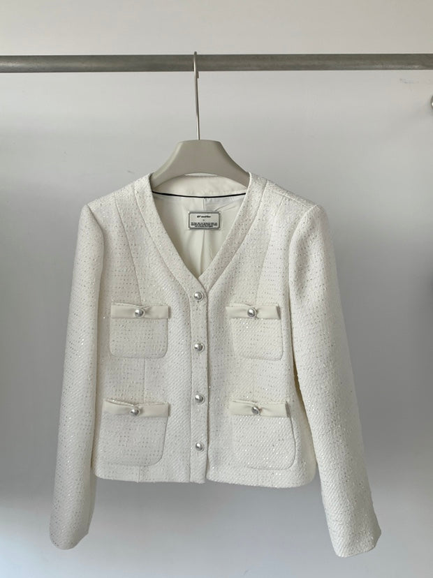 Kelly Designs White Coco Coat (Instock)