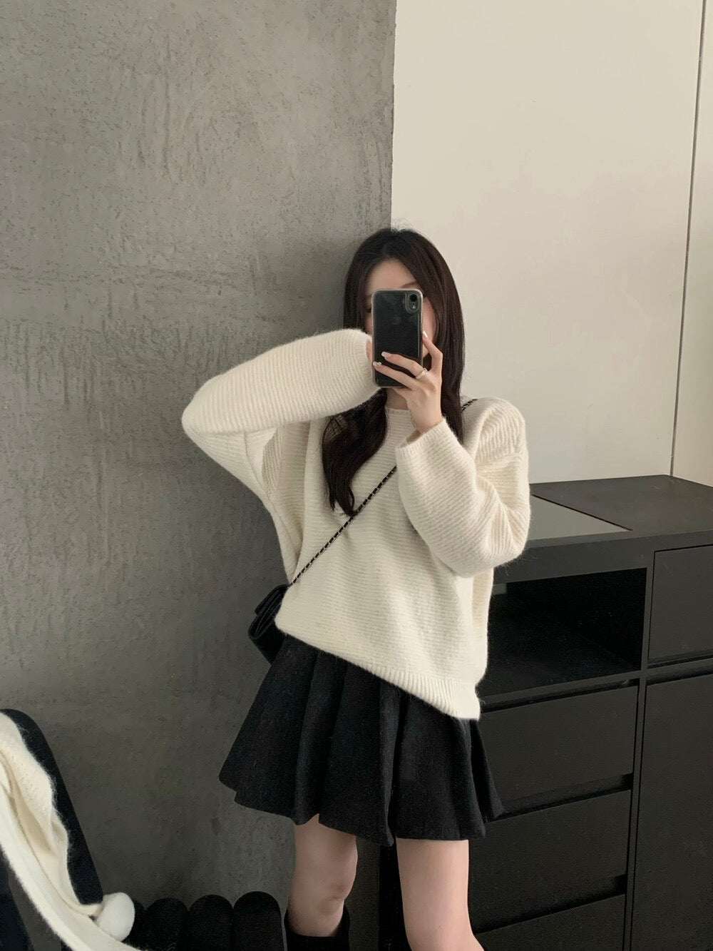 Kelly Designs Sweet White Scarf Set (Instock)