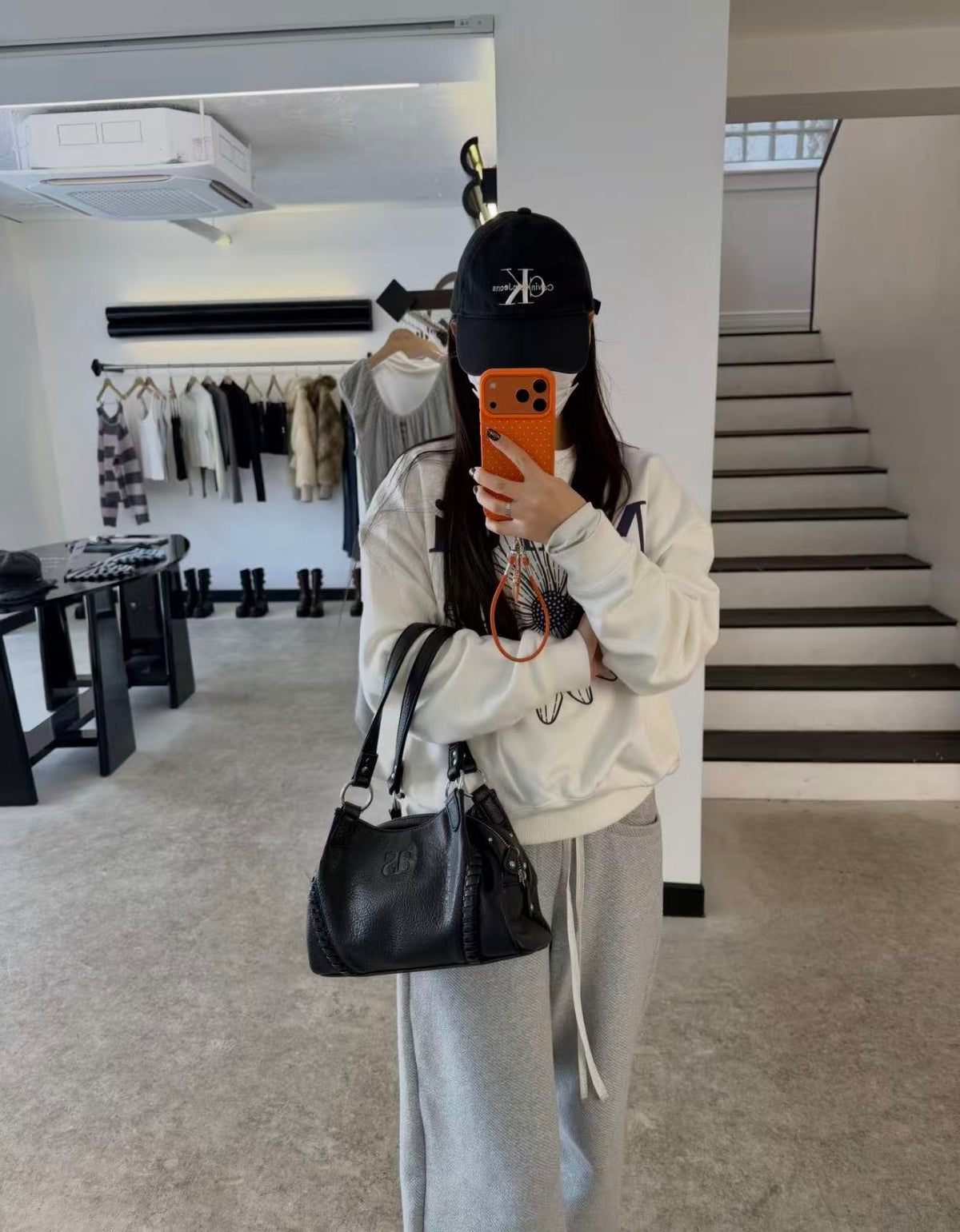 Ason BONITA MINI BAG / BLACK (Instock)