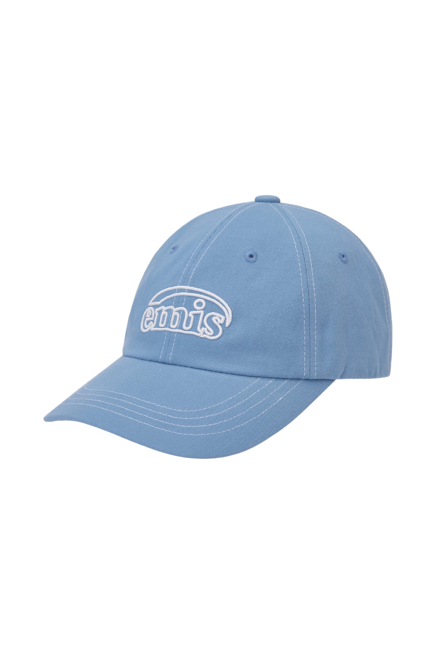 EMIS WHITE STITCH BALL CAP-SKY BLUE (Preorder)