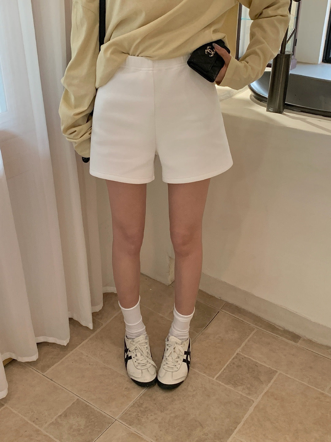 Kelly Designs Minimal Elastic Waist Shorts-3 Colors (Instock)