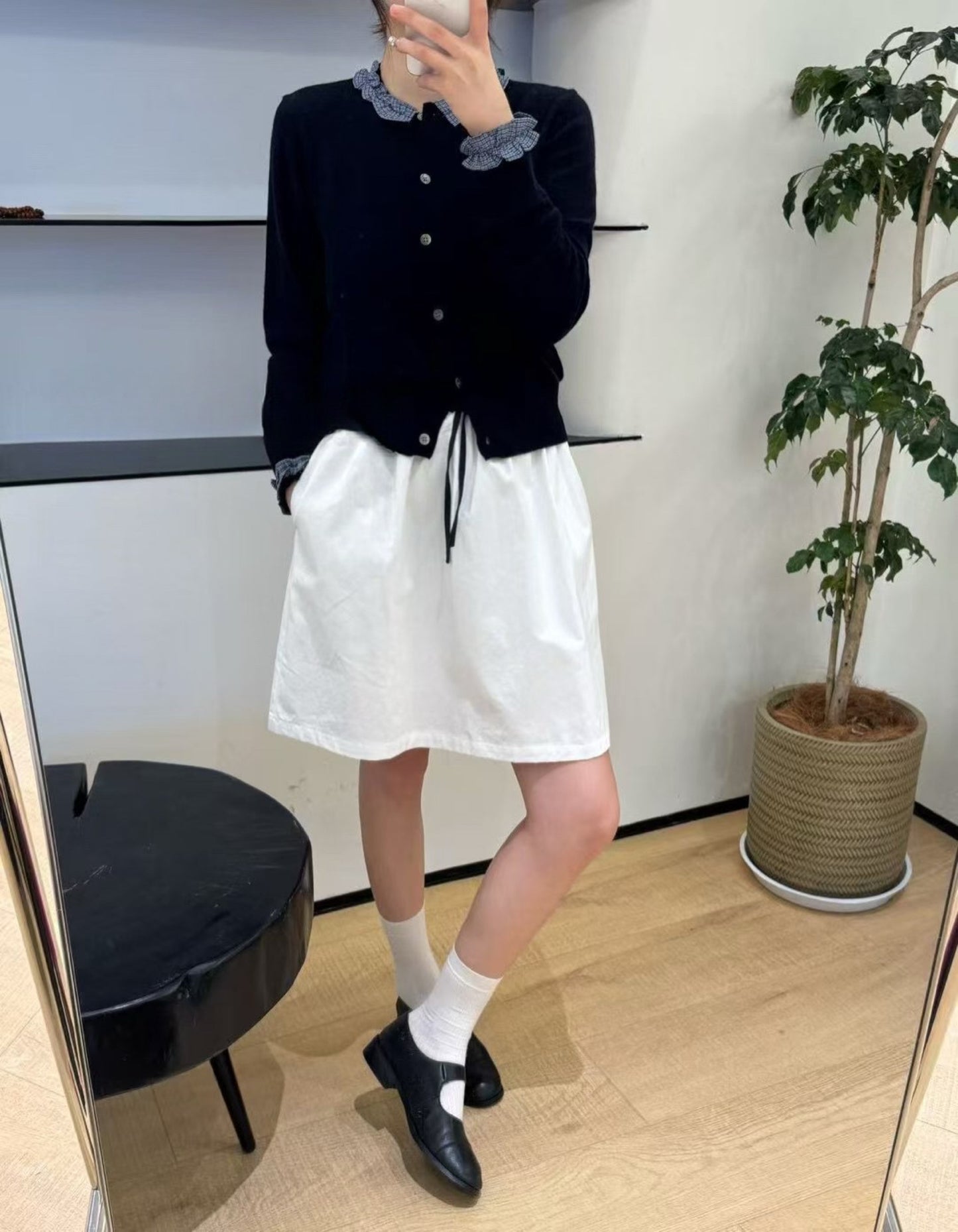 Kelly Designs Layer Cardigan and Blue Puffy Skirt (Instock)