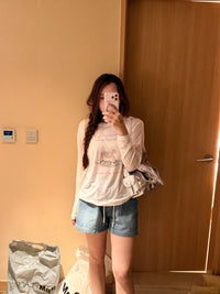 Korean APM Collection Sun Cover Long Sleeves Top-2 Colors (Instock)