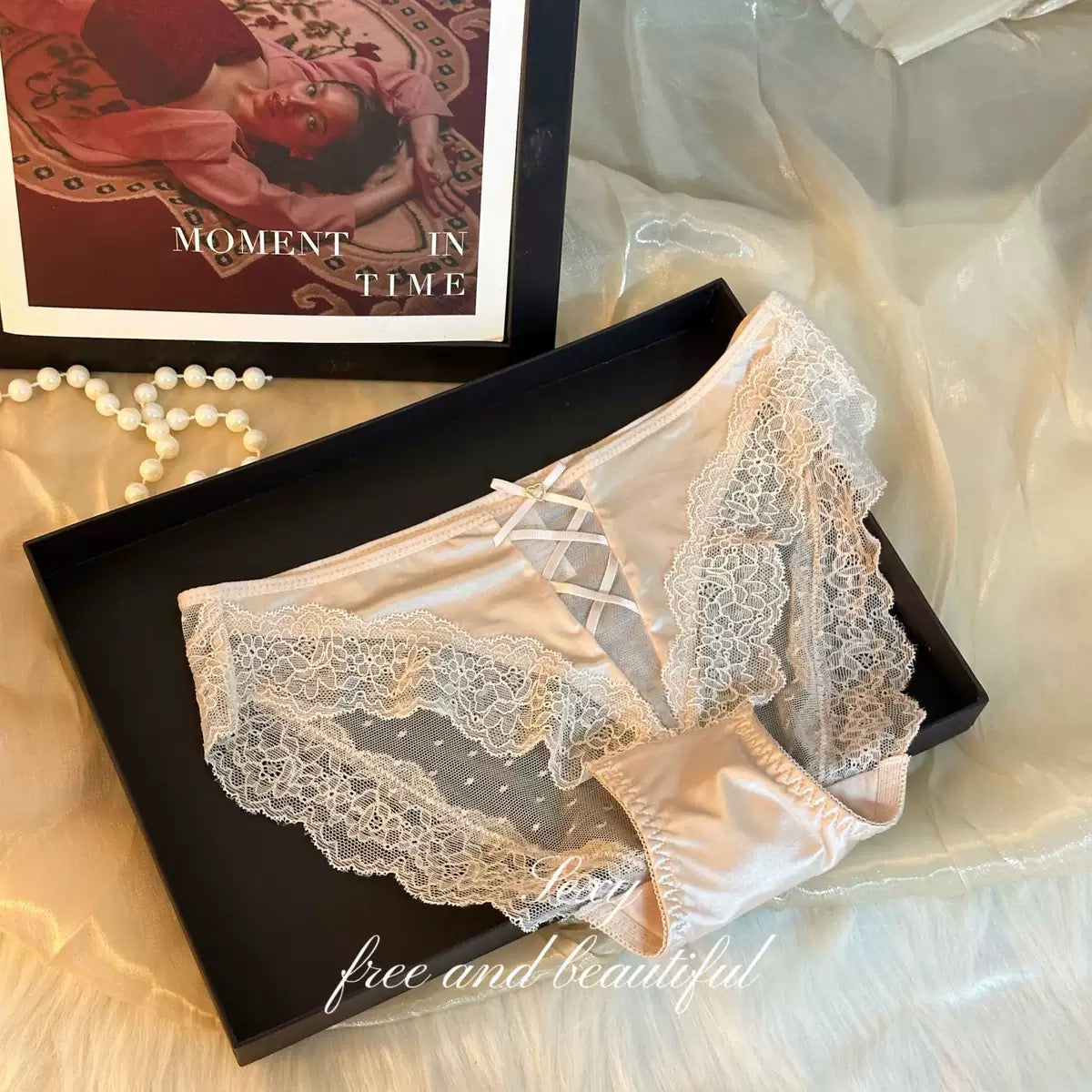 Kelly Designs Pink Lace Underwear(Instock)