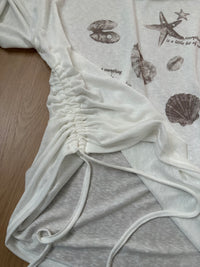 Kelly Designs Ocean Sun Cover Long Sleeves Top (Instock)