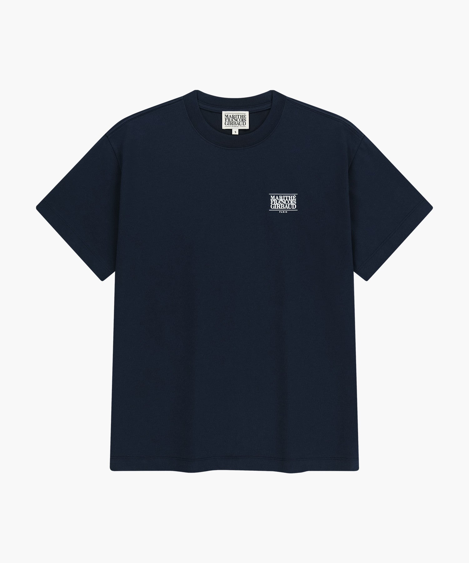 Marithe AEROCOOL SMALL CLASSIC LOGO TEE Navy (Instock)