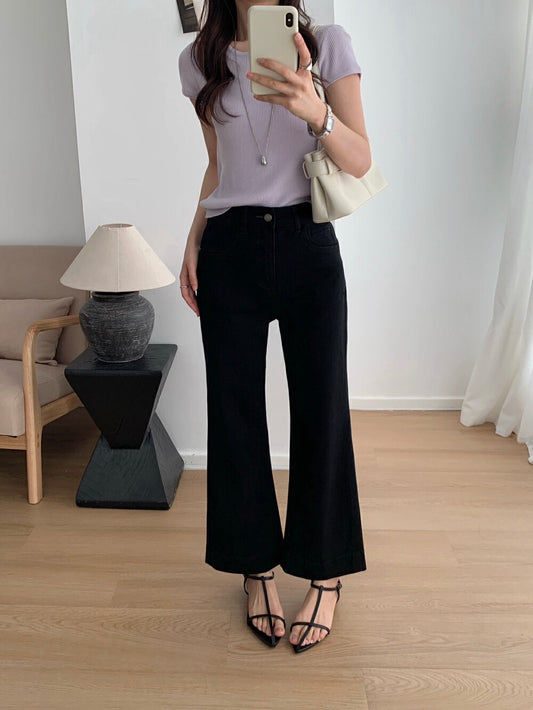 Kelly Designs Black Soft Jeans(Instock)