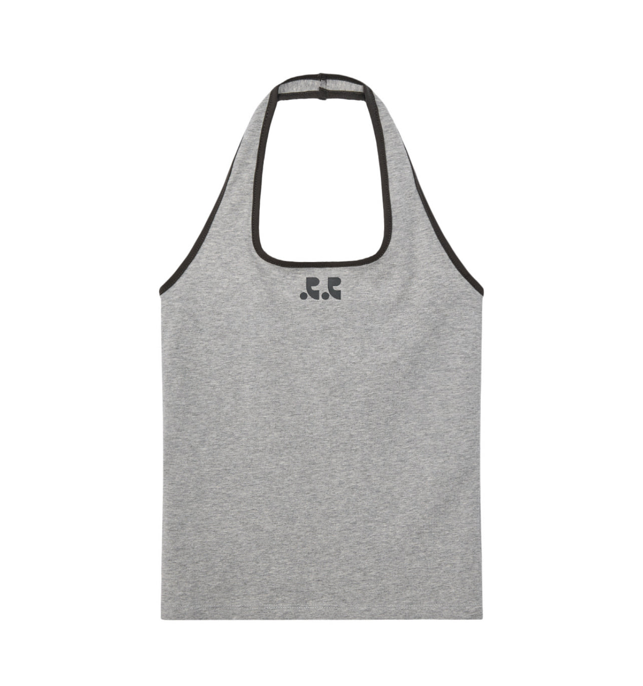 Rest & Recreation HALTER NECK SLEEVELESS - GREY (Instock)