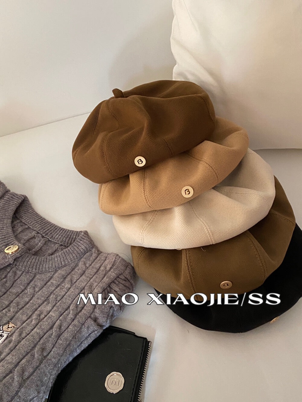 Kelly Designs 4 colors berets hat (Instock)