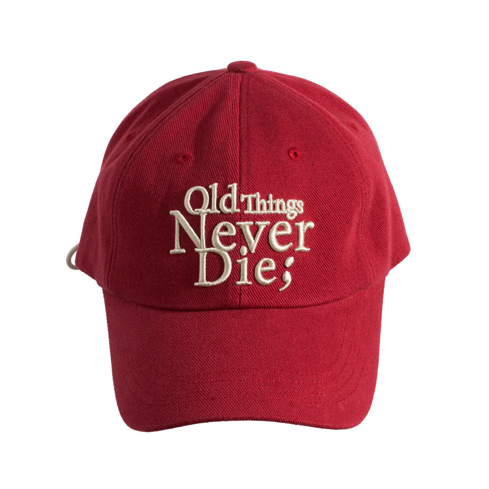 Korean Collection Ongo FLOWER KNOT CAP_Classic Red (Instock)