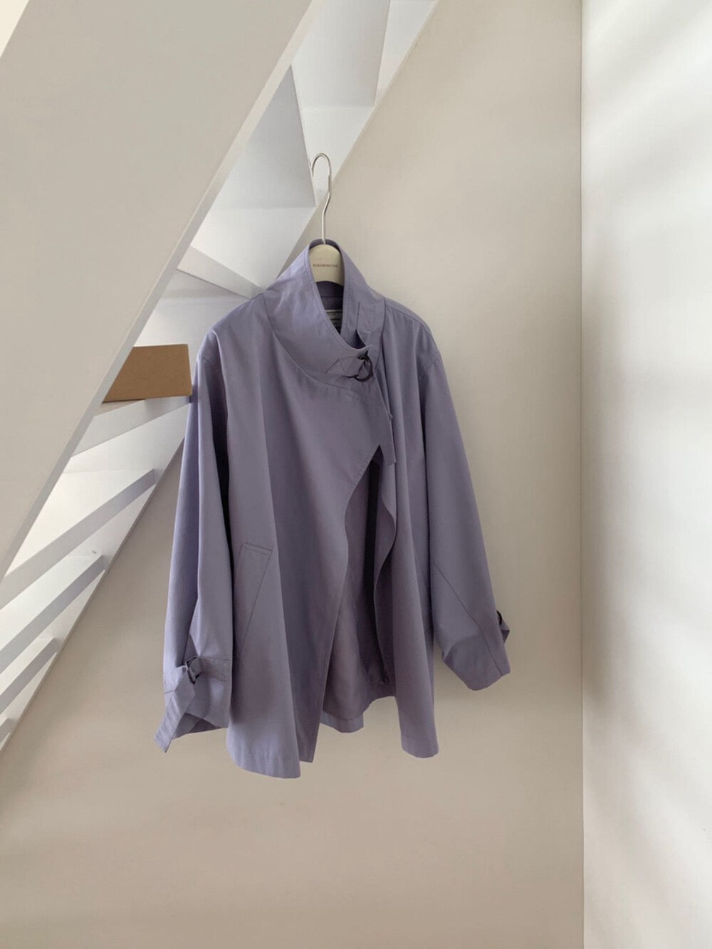 Kelly Designs Chic D-Ring Belted Short Trench (Instock)