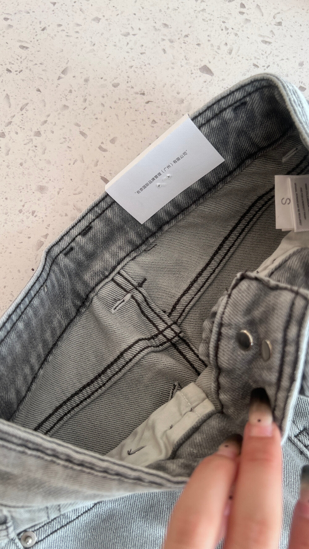 Kelly Designs Four Season Flare Jeans-Gray(Instock)