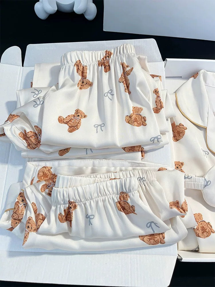 Kelly Designs Bears 4pcs Pajamas Set (Instock)