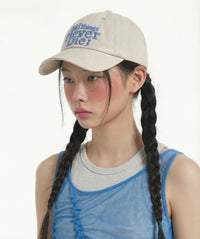 Korean Collection Ongo FLOWER KNOT CAP -SKY (Preorder)