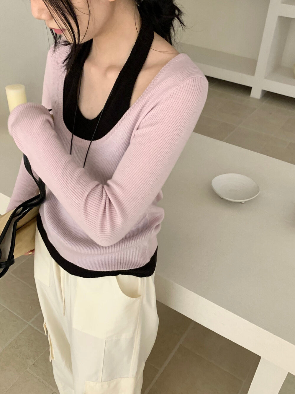 Kelly Designs 3 Colors Fake 2pcs Top (Instock)