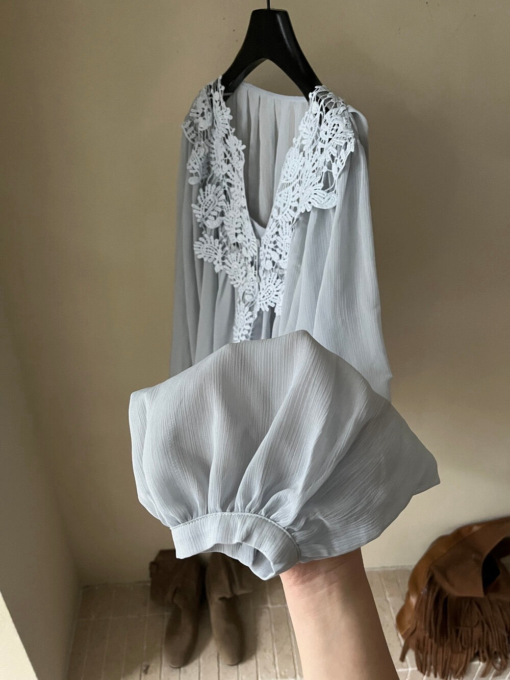 Kelly Designs 2 Colors Lace Top (Instock)