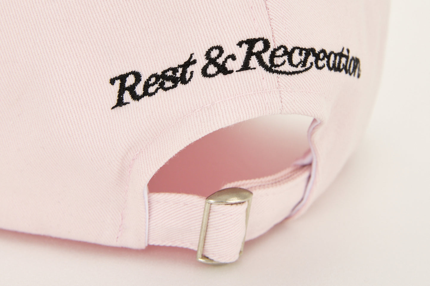 Rest&Recreation 
RR LOGO BALL CAP - PINK (Instock)