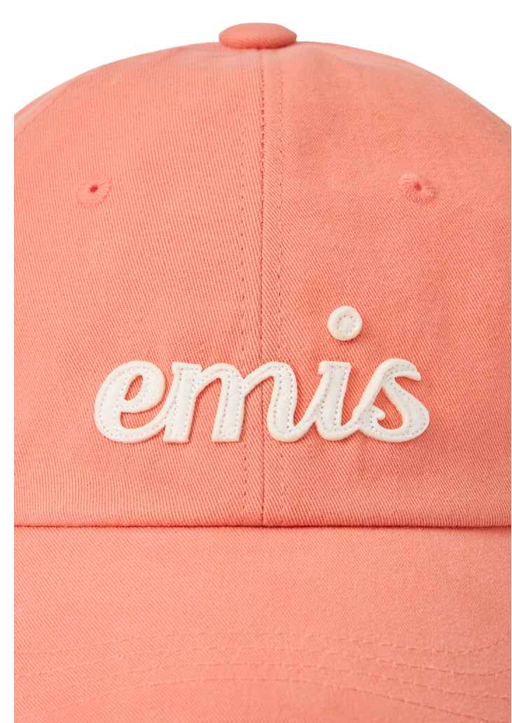 EMIS APPLIQUE BALL CAP-APRICOT (Instock)