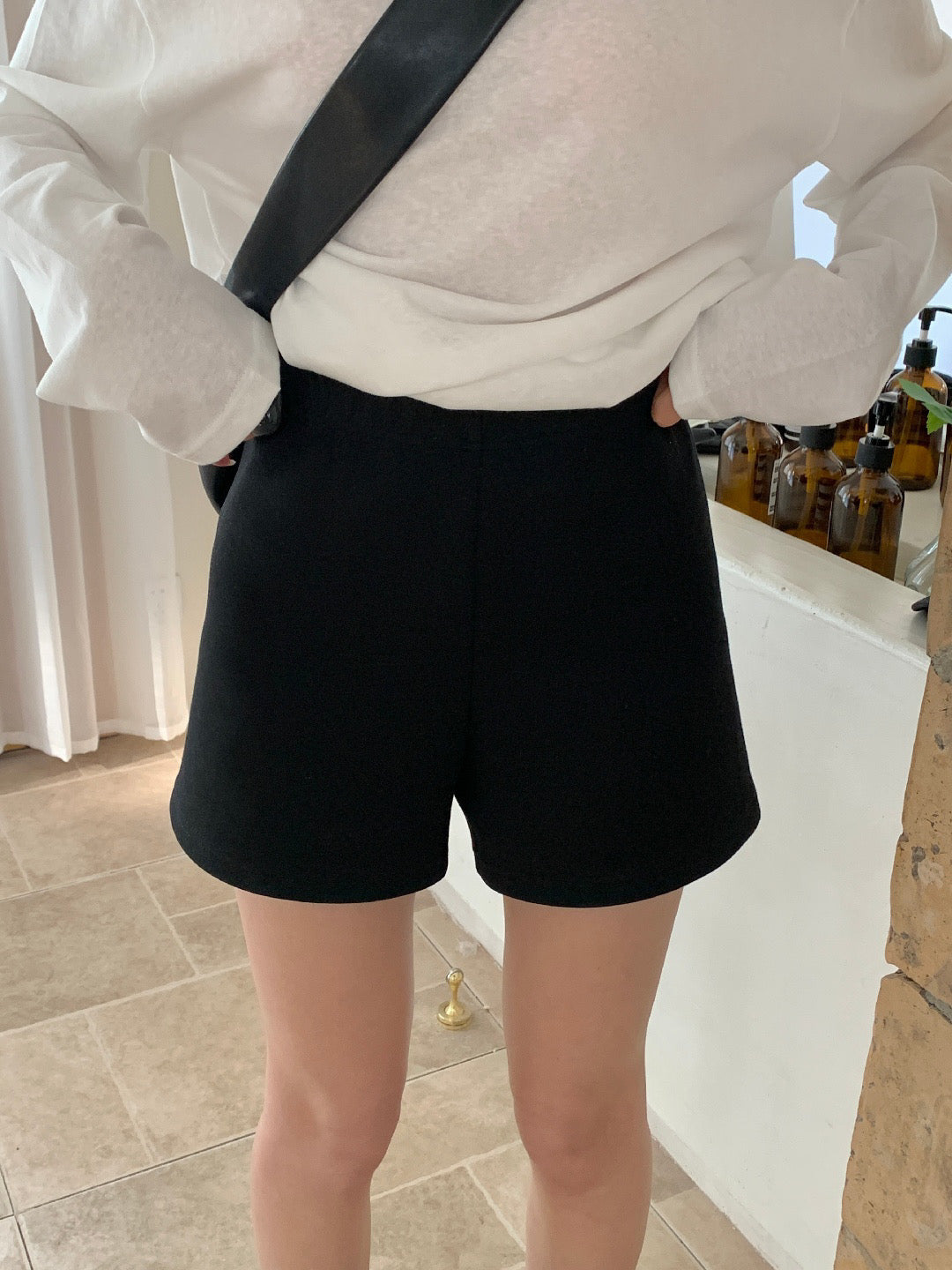 Kelly Designs Minimal Elastic Waist Shorts-3 Colors (Instock)