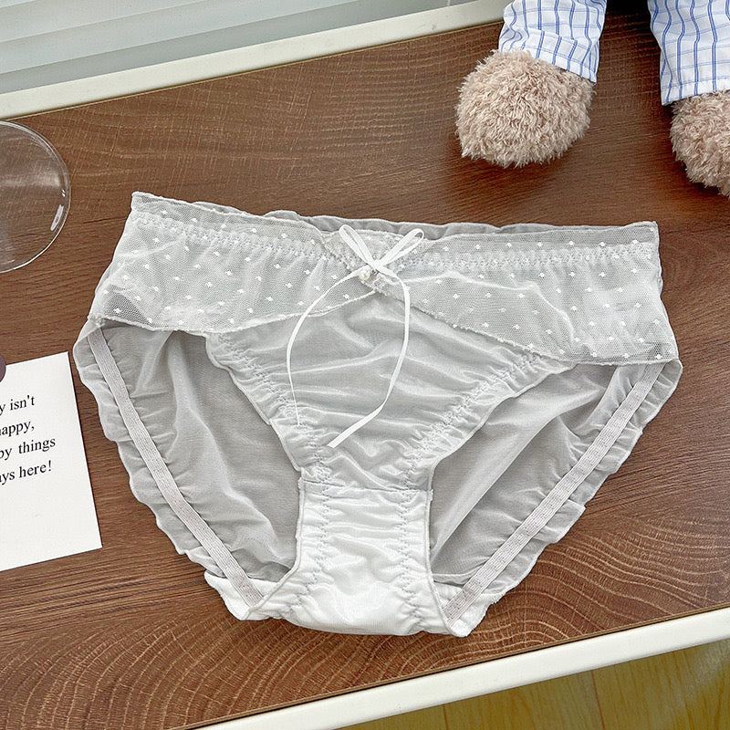 Kelly Designs Light Grey Silky Underwear(Instock)