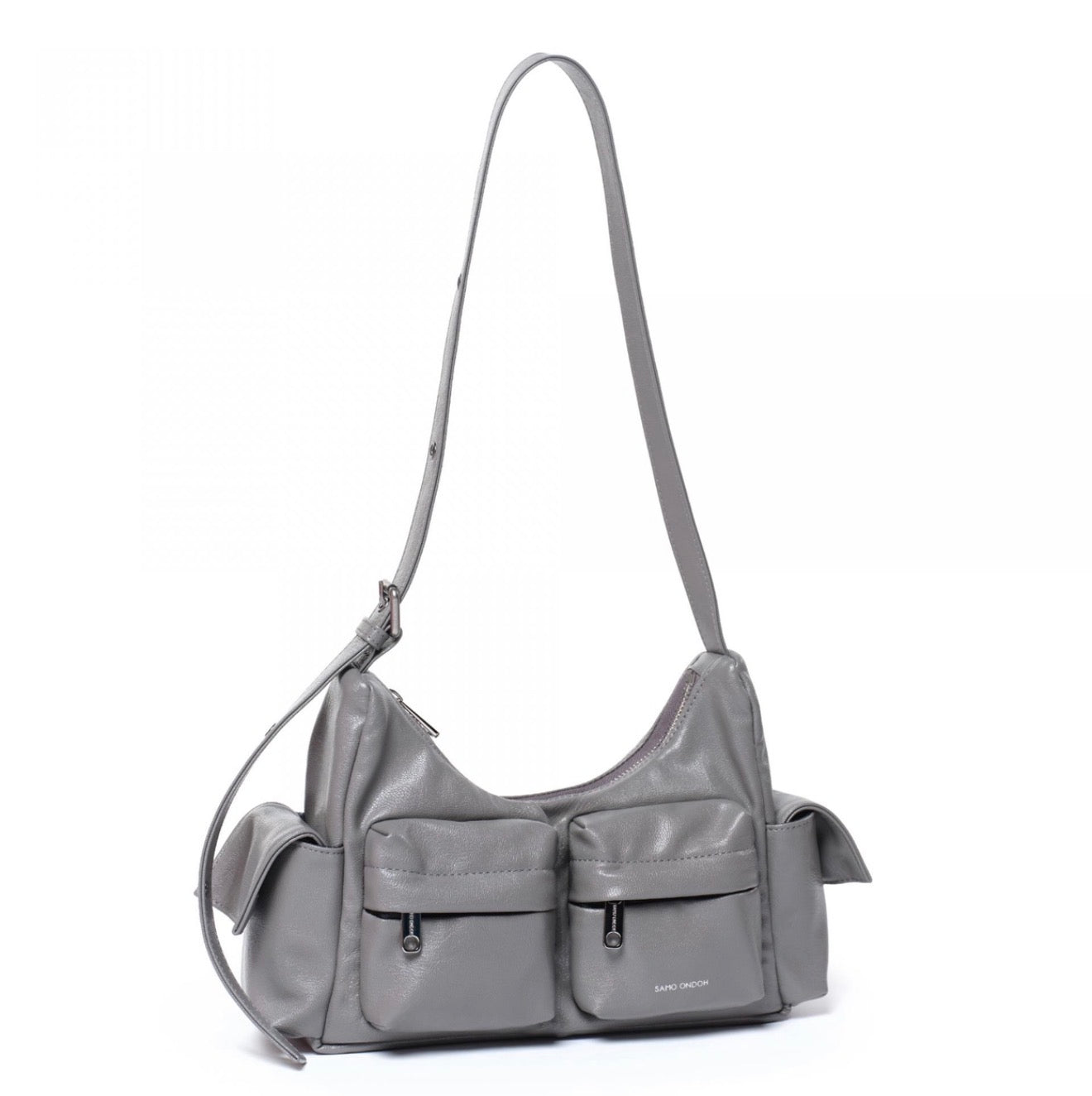 Korean Collection Samo Ondoh pocket mug bag M goat gray (Instock)