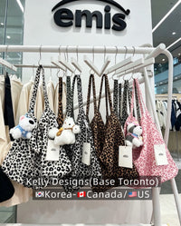 EMIS Eco Bag Collection – Leopard & Paisley (Preorder)
