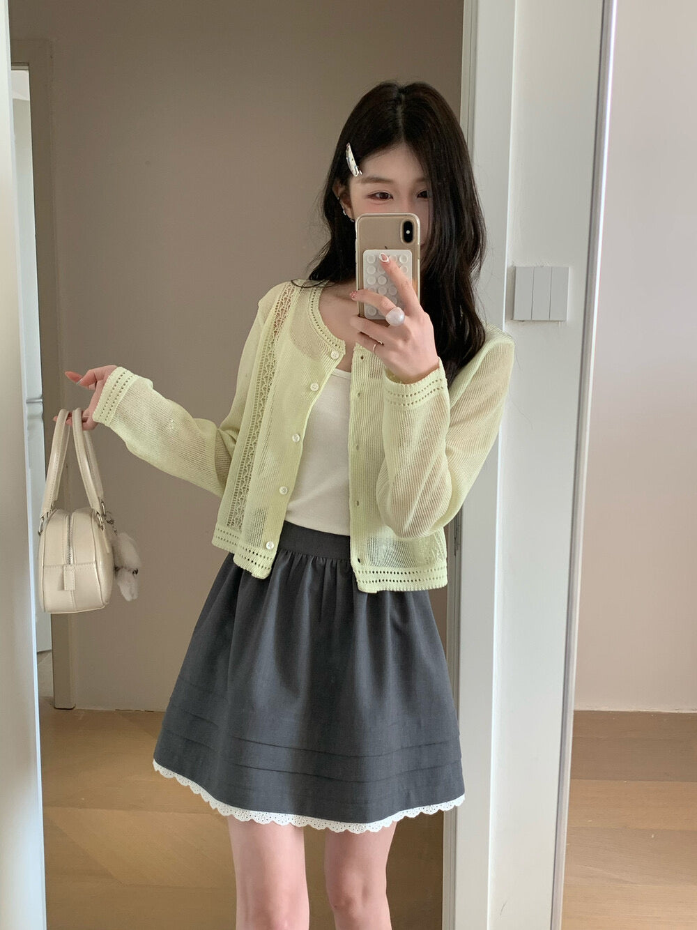 Kelly Designs Lace Layer Skirt-2 Colors（Instock)