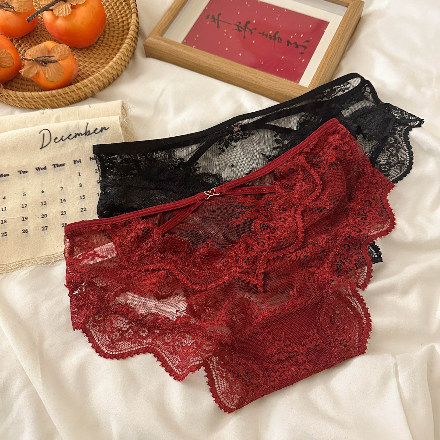 Kelly Designs Red Lace Underwear(Instock)