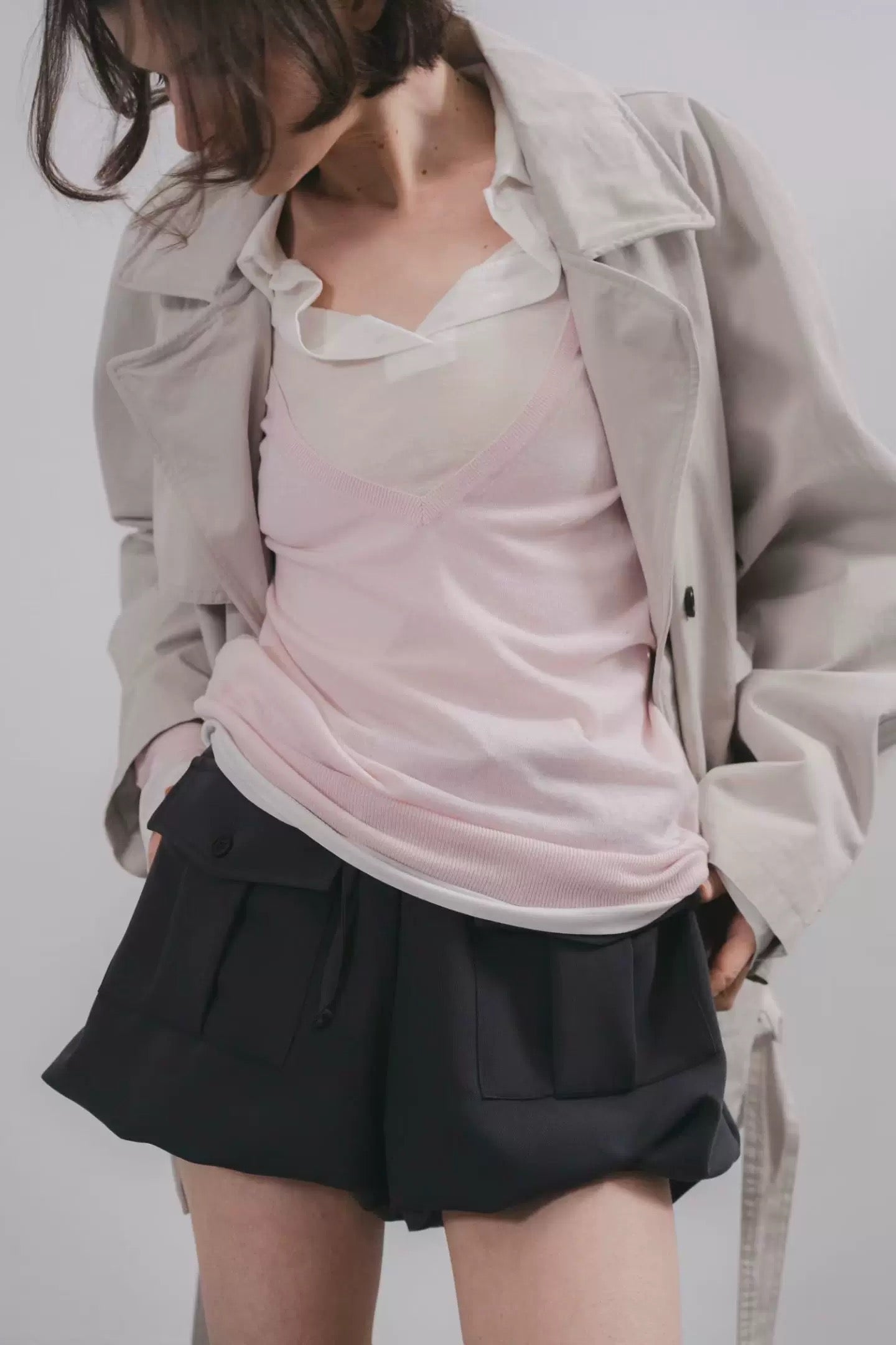 Korean APM Collection Casual Elastic waist Shorts (Instock)