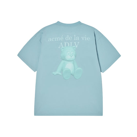 ADLV MINT BEAR SHORT SLEEVE CREAM T-SHIRT (Instock)