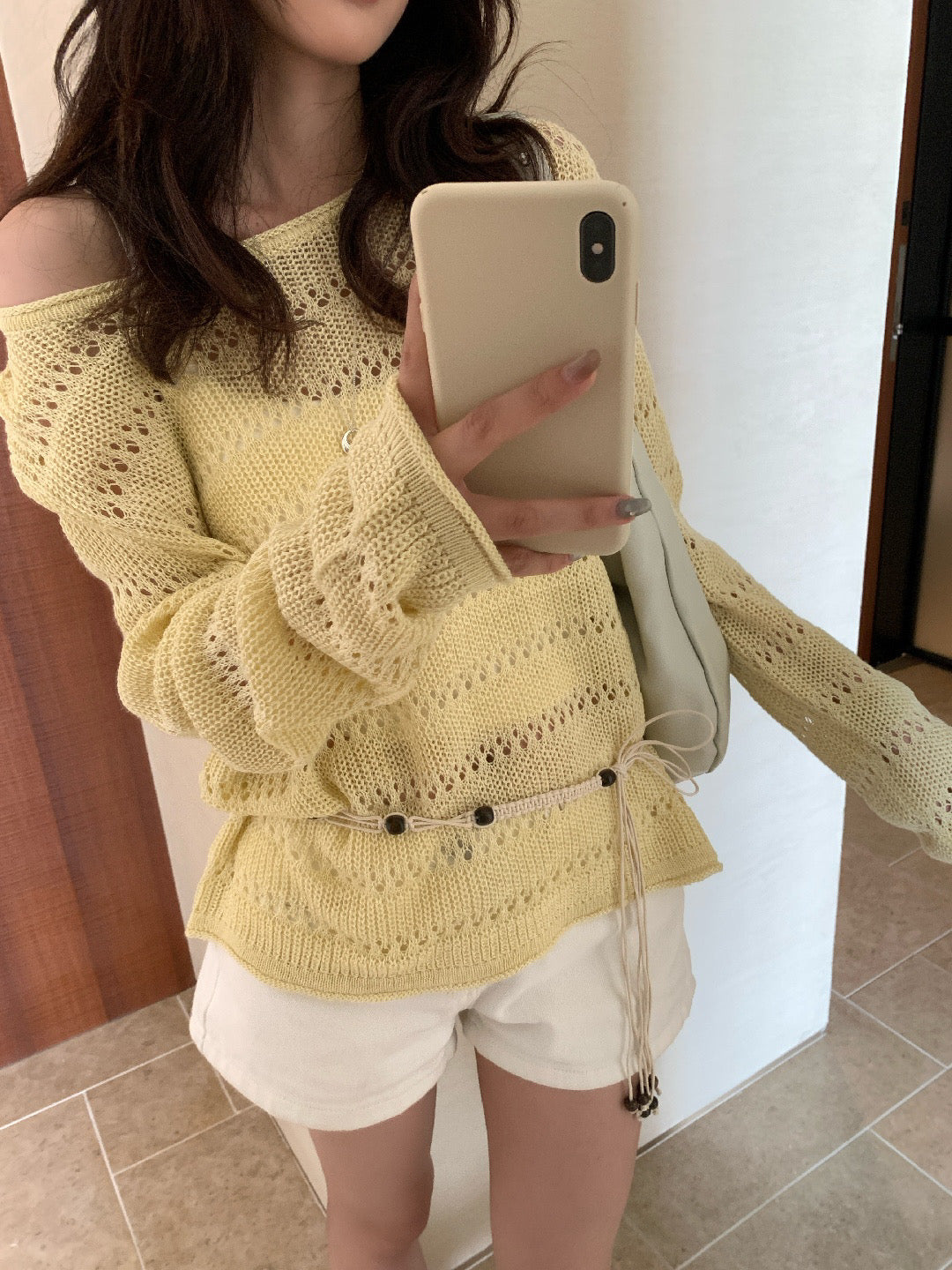 Kelly Designs Lightweight Hollow Knit Sweater – 4 Colors (Instock)