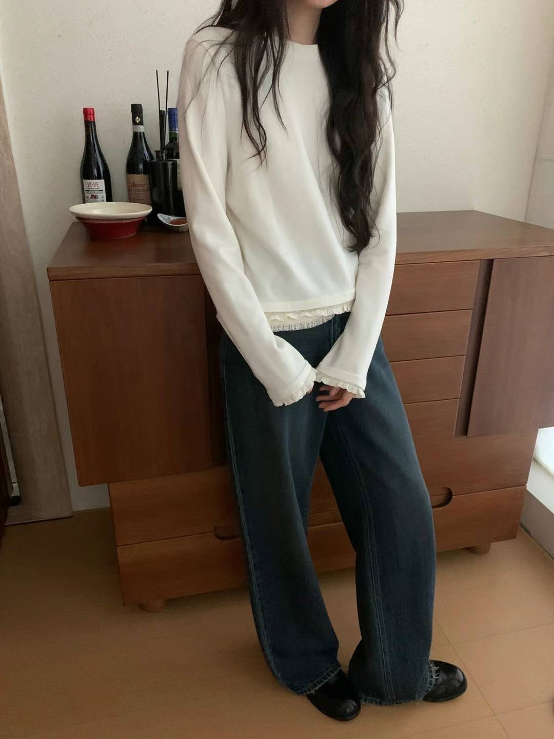 Kelly Designs Lace Layer Three Color Inner Top (Instock)