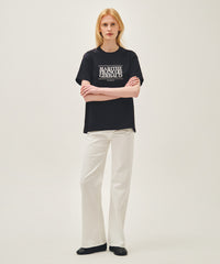 Marithe CLASSIC LOGO TEE navy (Instock)