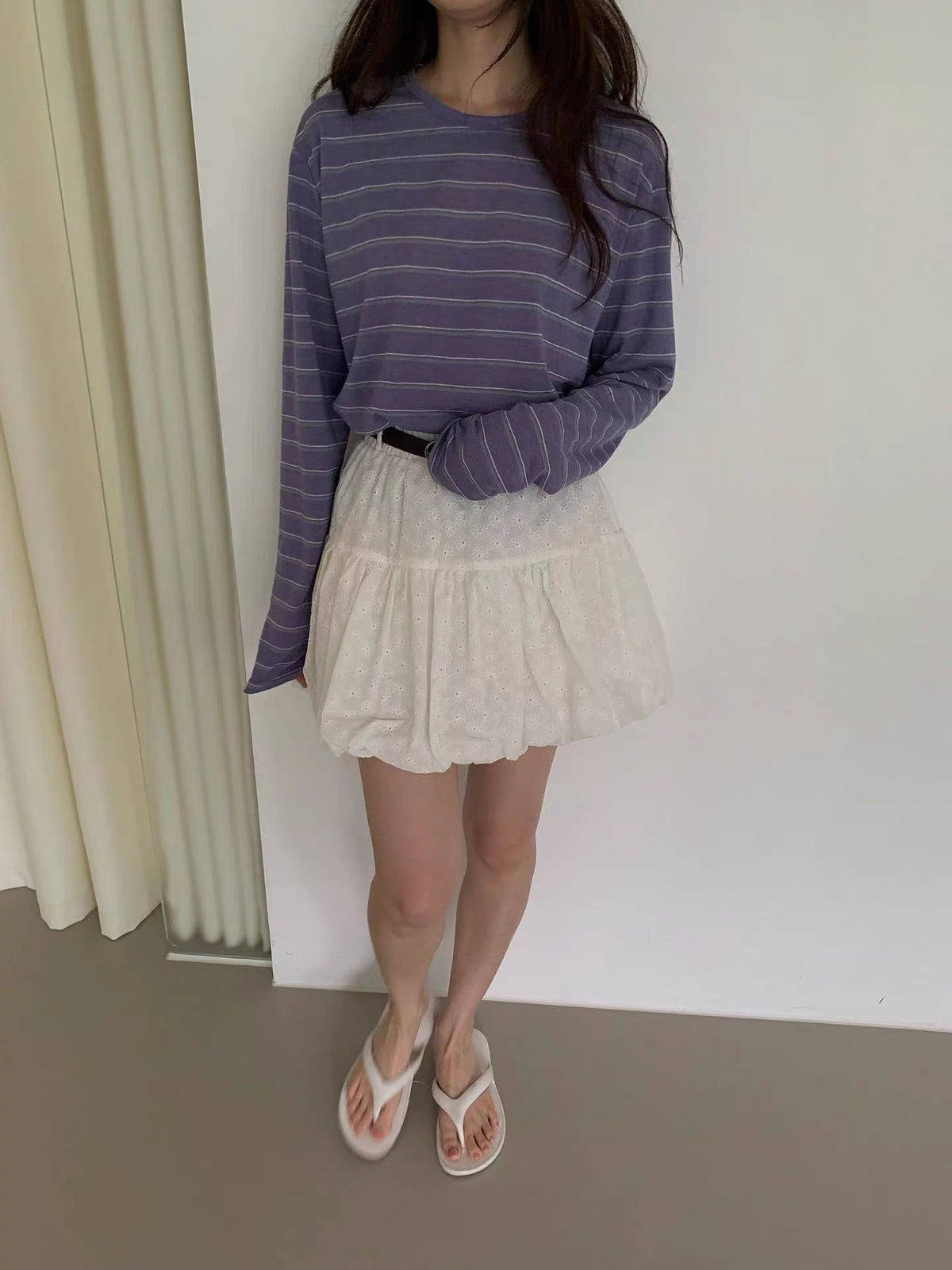 Korean APM Collection Sun Cover Long Sleeves Top-2 Colors (Instock)
