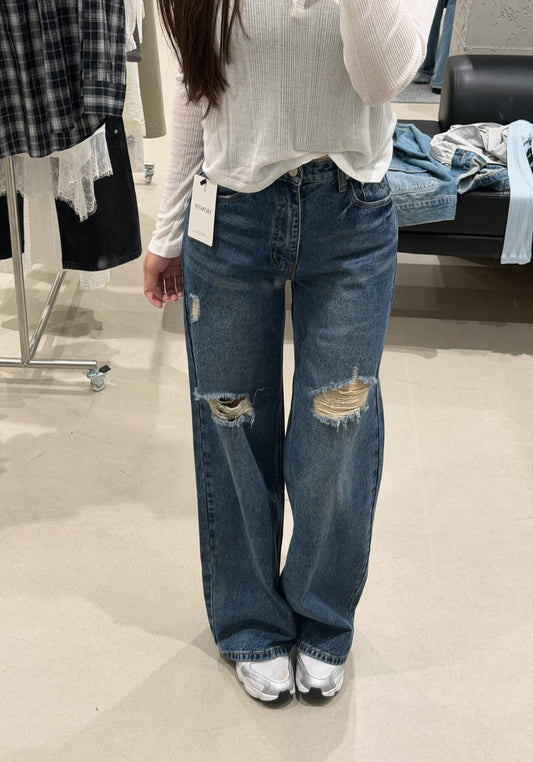 Kelly Designs Navy Casual Jeans (Instock)