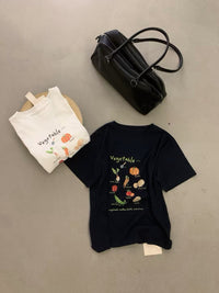 Kelly Designs Vegetable Tshirt- 2 Colors (Instock)
