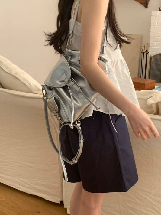 Korean APM Collection Leather Two Way Backpack-4 Colors (Instock)