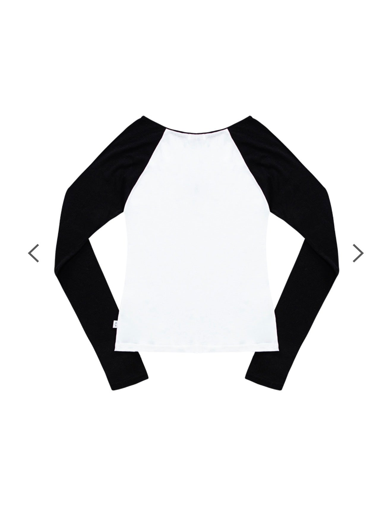 ASON Sorbet Raglan Long Sleeve Tee – Black (Instock)