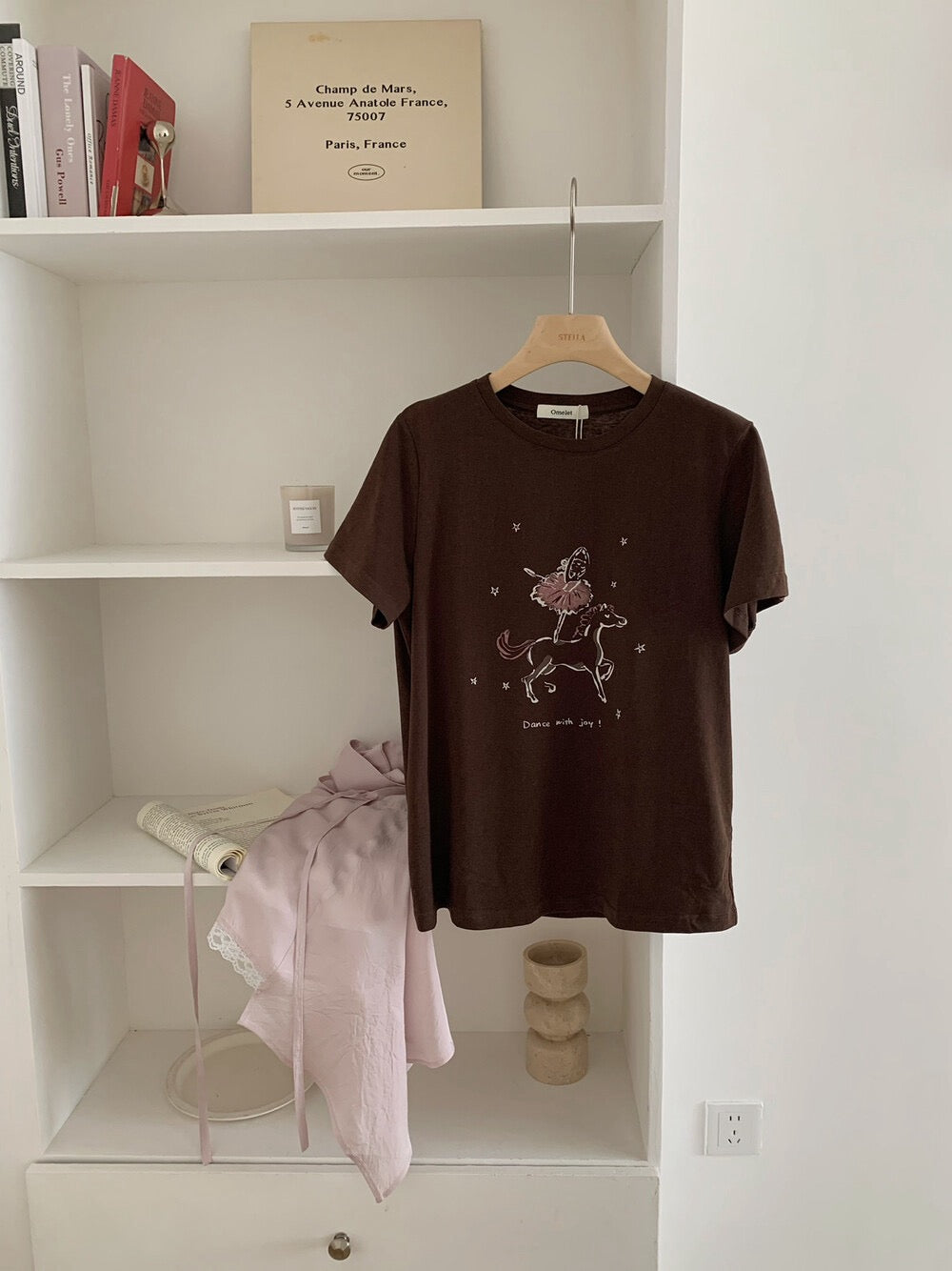 Kelly Designs Ballet Brown Tshirt（Instock)