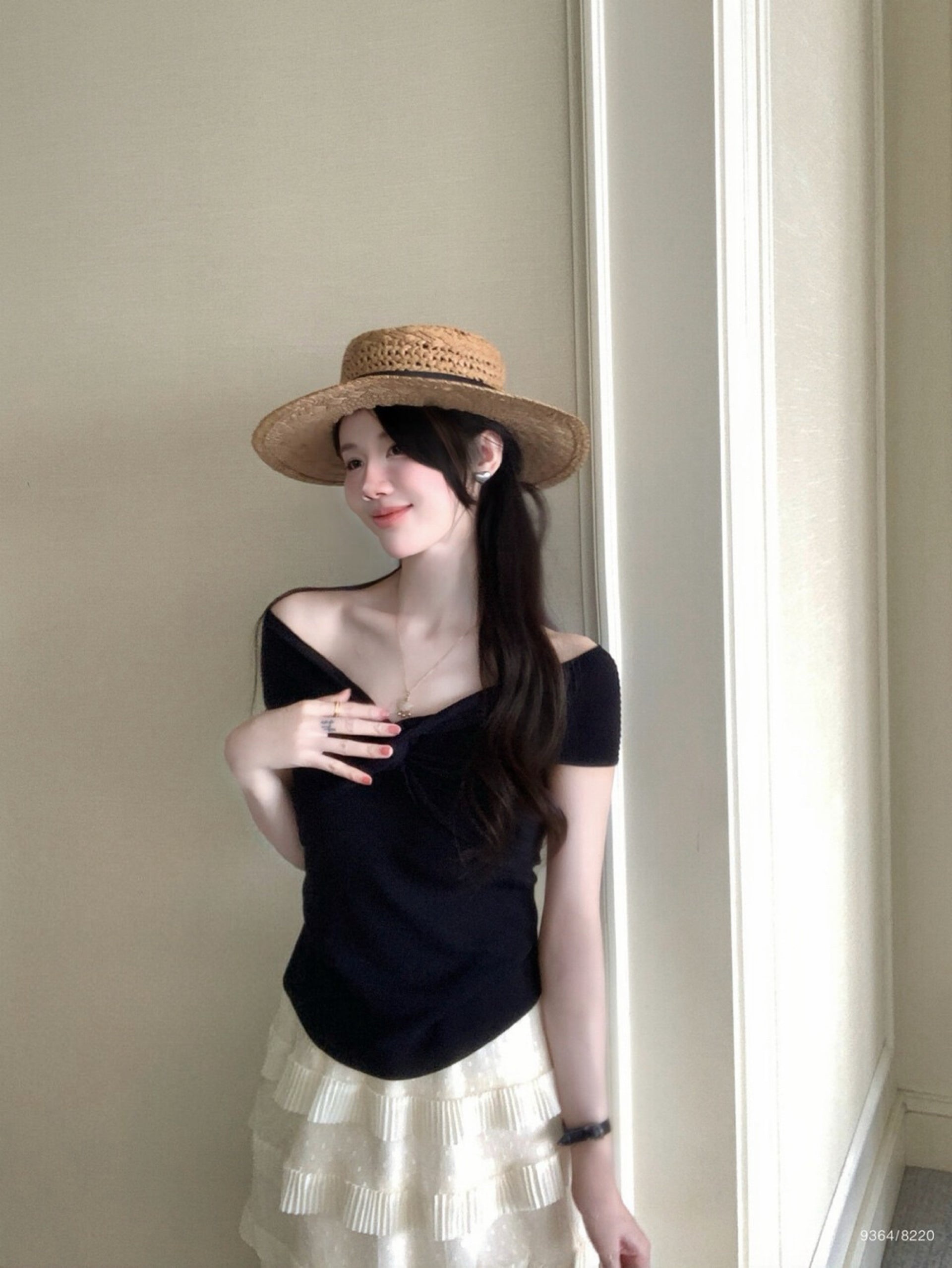 Kelly Designs Off Shoulder Knit Top-2 Colors (Instock)